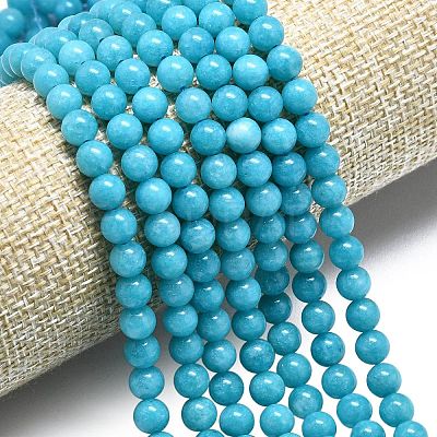 Natural Malaysia Jade Beads Strands G-L645-A01-4mm-24-1