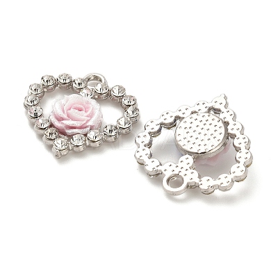 Platinum Alloy Glass Pendants FIND-Z068-02P-1