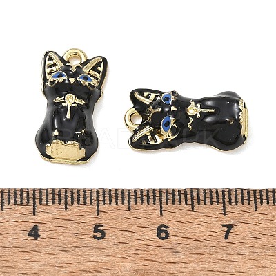 Alloy Enamel Pendants AL-CBA4262-02G-02-1