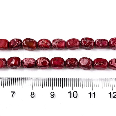 Natural Imperial Jasper Beads Strands G-N342-62E-1