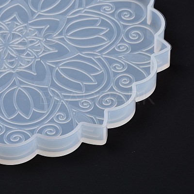 DIY Cup Mat Set Silicone Molds X-DIY-Z020-02-1