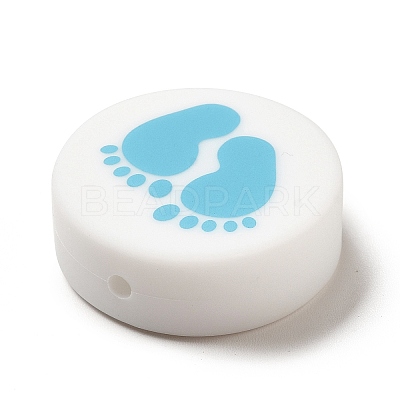 Food Grade Eco-Friendly Silicone Focal Beads SIL-H002-06G-1