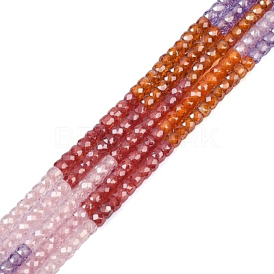 Cubic Zirconia Beads Strands ZIRC-P125-2x3mm-12-1