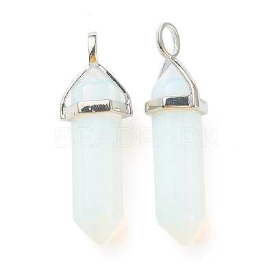 Opalite Pointed Pendants G-M378-01P-A24-1