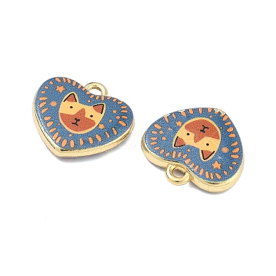 Printed Alloy Pendants PALLOY-P319-07C-07-1