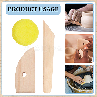 DIY Clay Ceramic Craft Jewerly Tool Kit AJEW-BC0006-66-1