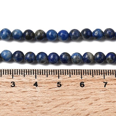 Natural Lapis Lazuli Beads Strands G-F561-5mm-G-1