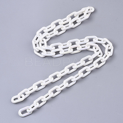 Acrylic Opaque Cable Chains LS-X-PACR-N009-002J-1