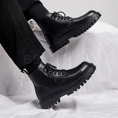 4Pcs 2 Styles Cone Spike Alloy Shoe Charms HJEW-AB00730-1