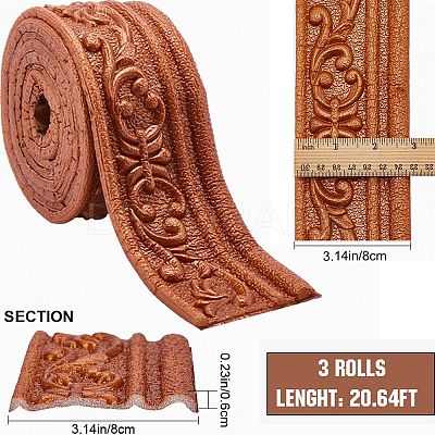 Self-Adhesive XPE Grain Contact Paper DIY-CP0011-17G-1
