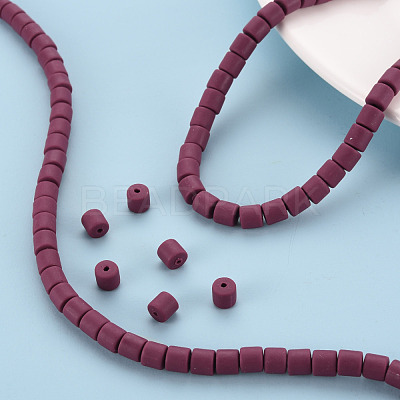 Polymer Clay Bead Strands CLAY-T001-C35-1