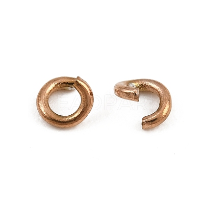 304 Stainless Steel Open Jump Rings STAS-M235-02E-RG-1