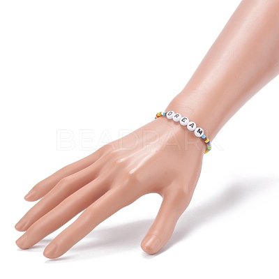 Glass Seed Beads Stretch Bracelets BJEW-JB06120-01-1