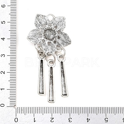 Tibetan Style Alloy Big Pendants AL-CBAAECB-02AS-B-1