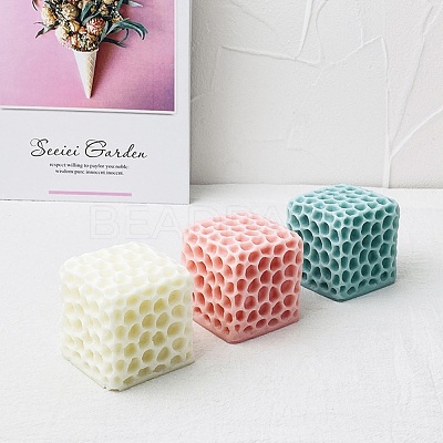 Honeycomb Cube Candle Food Grade Silicone Molds DIY-D071-03-1