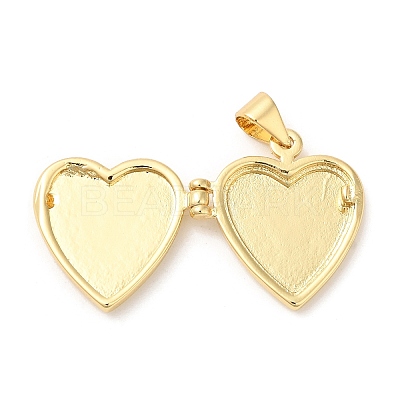 Synthetic Turquoise Dyed Locket Pendants KK-K332-15G-03-1