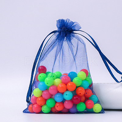 Rectangle Organza Drawstring Bags LS-CON-PW0001-054C-03-1