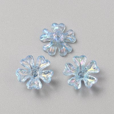 Plating Acrylic Beads OACR-CJC0007-06B-1
