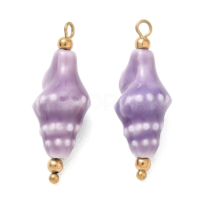Handmade Porcelain Pendants STAS-Q119-29G-04-1