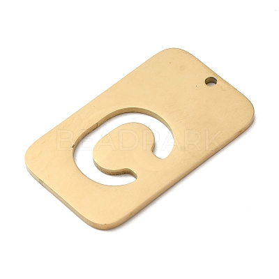 304 Stainless Steel Pendants STAS-D200-01C-G-1