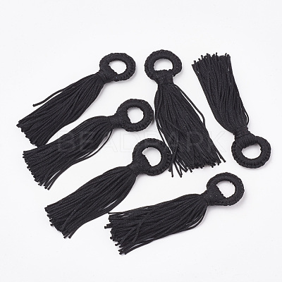 Polyester Tassel Big Pendant Decorations X-FIND-S274-01-1