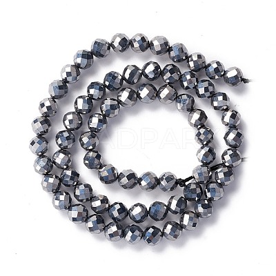 Terahertz Stone Beads Strands  G-A021-10-1