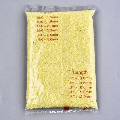 6/0 Glass Seed Beads X-SEED-A015-4mm-2215-1