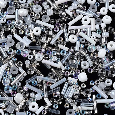 Glass Seed Beads SEED-S059-012-1