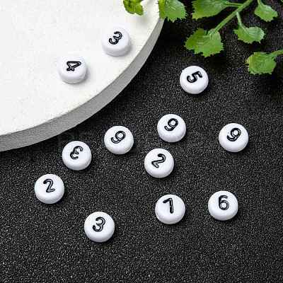 Opaque Acrylic Beads PB9111-1