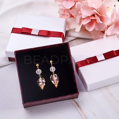 Rectangle Jewelry Set Cardboard Boxes CBOX-TA0001-02-1