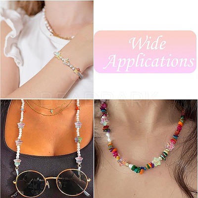 18Pcs 18 Colors Printed Resin Beads RESI-CJ0004-64-1
