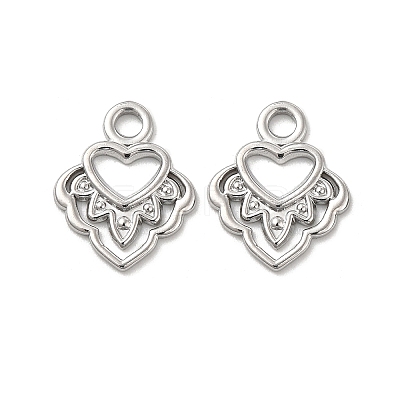 Non-Tarnish 304 Stainless Steel Pendants STAS-B032-08P-1