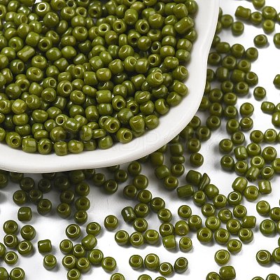 Baking Paint Glass Seed Beads SEED-S002-K9-1