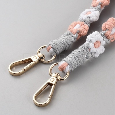 Cotton Rope Shoulder Phone Straps AJEW-WH20026-01U-1