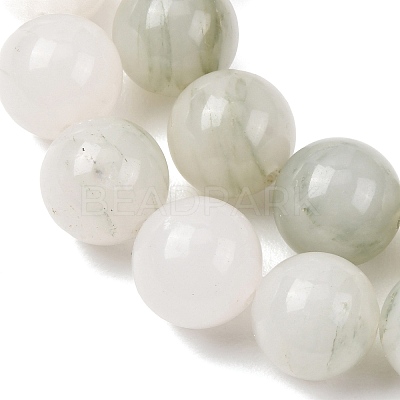 Natural Sinkiang Jade Beads Strands G-T150-A03-12mm-1
