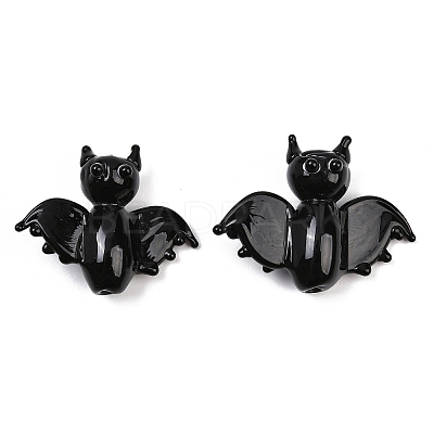 Halloween Handmade Lampwork Beads LAMP-Z016-01F-1