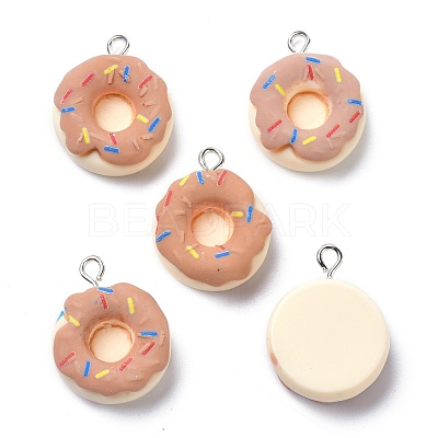 Resin Pendants X-RESI-G026-07-1