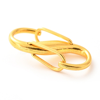 Zinc Alloy DIY Bags Adjustable Clasps Accessories PALLOY-A068-06G-1