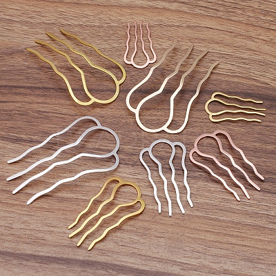 Brass Hair Combs Findings OHAR-PW0001-387-AB-1