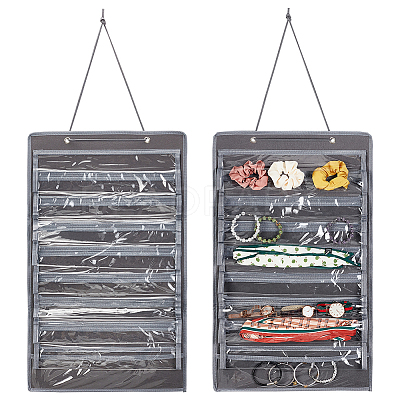 Non-Woven Fabrics Jewelry Hanging Bag ODIS-WH0017-088-1