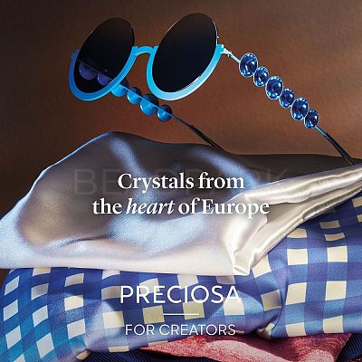 Preciosa® MAXIMA Crystal Round Stones Y-PRC-RASS47-00030-235-1