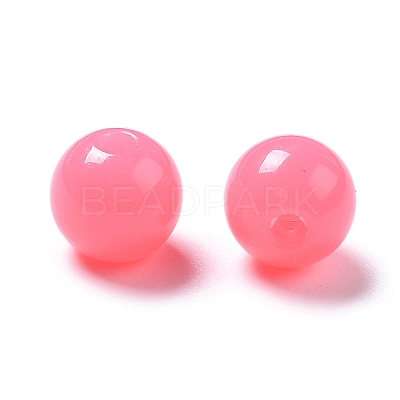 Fluorescent Acrylic Beads LS-MACR-R517-6mm-04-1