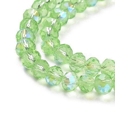 Electroplate Glass Beads Strands X1-EGLA-A034-T8mm-L17-1