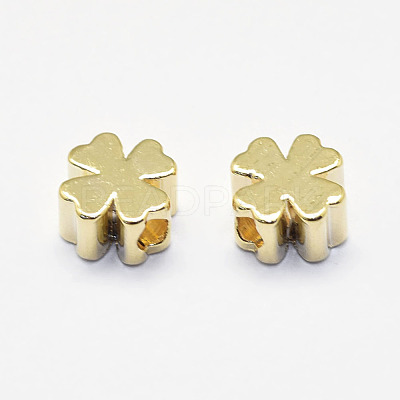 Long-Lasting Plated Brass Beads X-KK-K193-057G-NF-1