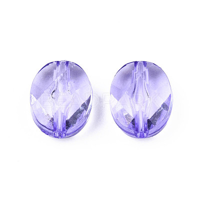 Transparent Acrylic Beads TACR-S154-18A-47-1
