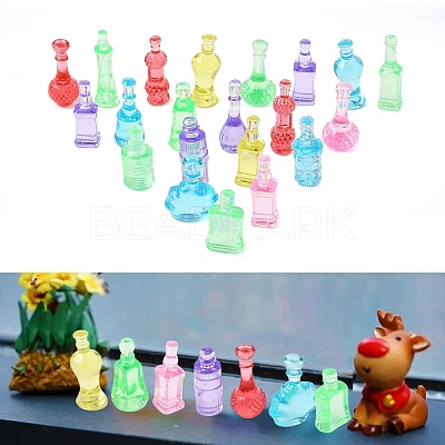 20Pcs Transparent Acrylic Children's Gem Toys OACR-YW0003-91-1