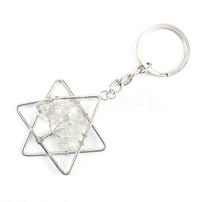 Gemstone Keychains PW-WG361CF-01-1
