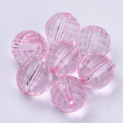 Transparent Acrylic Beads TACR-Q254-22mm-V03-1