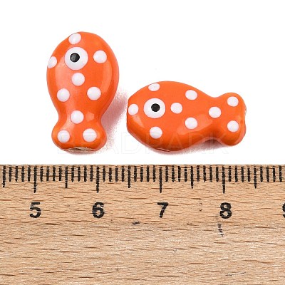Handmade Porcelain Beads PORC-B009-03N-1