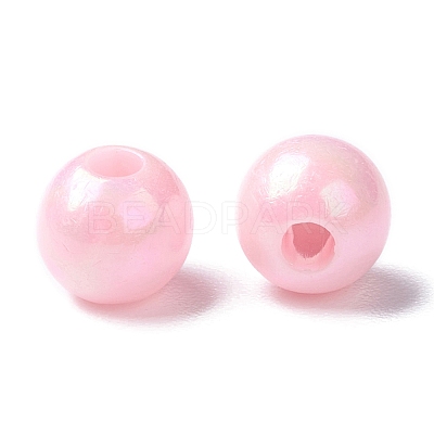Opaque Acrylic Beads MACR-S370-D6mm-A01-1